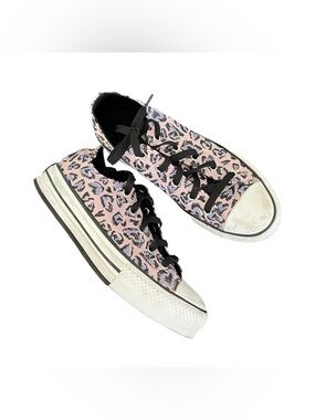 🖤GUC🖤 CONVERSE Chuck Taylor CTAS Eva Lift OX Heart Print Sneaker